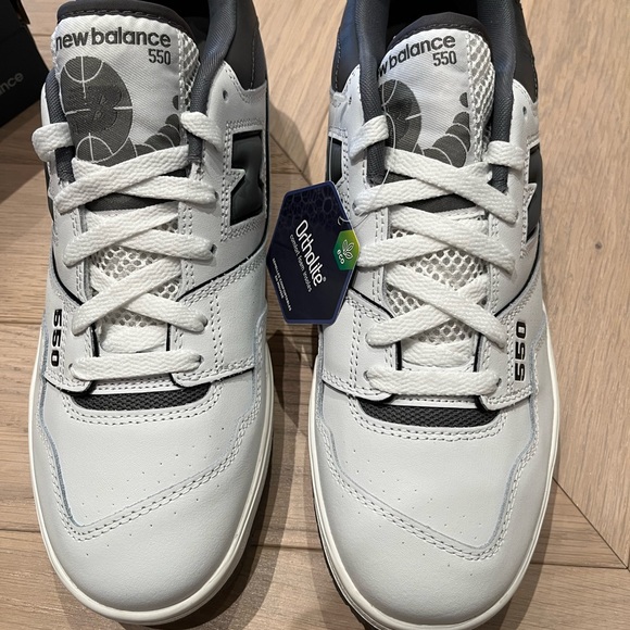 New balance 550 white and grey size 11 - Picture 5 of 5